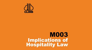 m003 - Implications of Hospitality Law