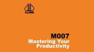 m007 - Master your Productivity