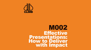 m002 - Effective Presentations:  How to Deliver with Impact