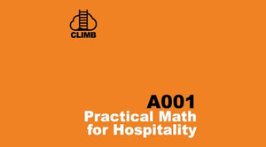 a001 - Practical Math for Hospitality