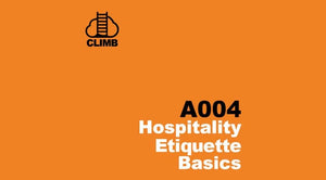 a004 - Hospitality Etiquette Basics